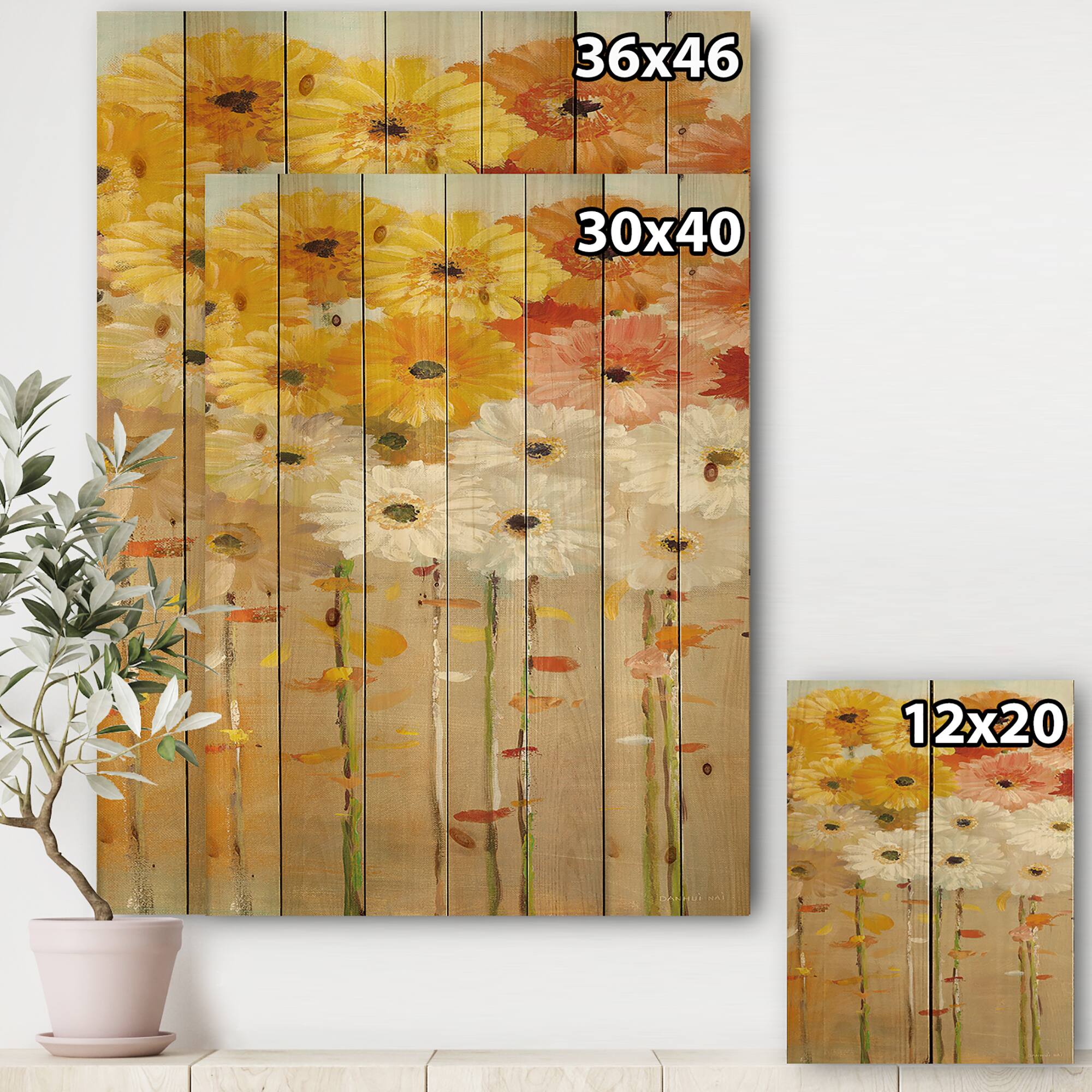 Designart - Daisies Fall I